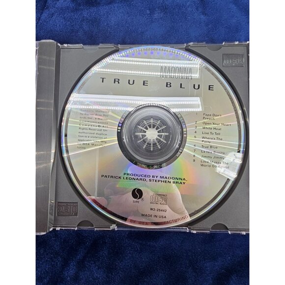 MADONNA True Blue‎ CD With Hits Papa Don't Preach Open Your Heart - Picture 5 of 5